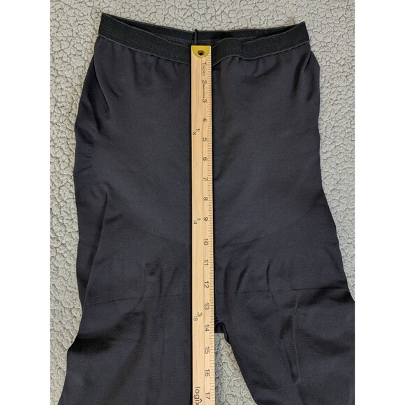 Assets By Spanx Women's XL Black Stretchy Smoothing Shape Wear Leggings - Picture 5 of 9
